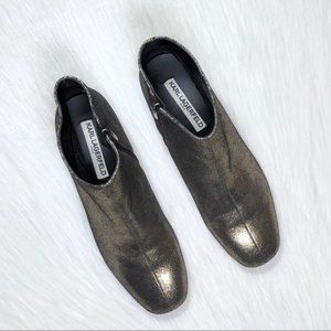 Karl Lagerfeld Paris bronze “Ilayna short bootie” 9